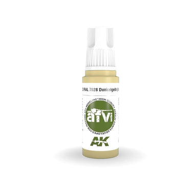 AK Interactive AK11320 RAL 7028 Dunkelgelb Variant Acrylic Paint 17ml 3rd Generation